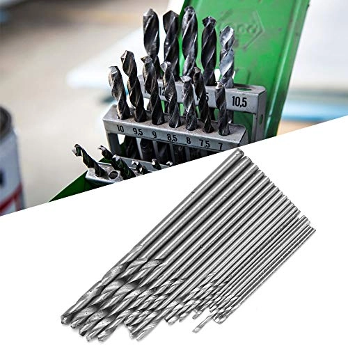 Micro Drill Bit Set - 20pcs High Speed Steel 0.3-1.6mm
