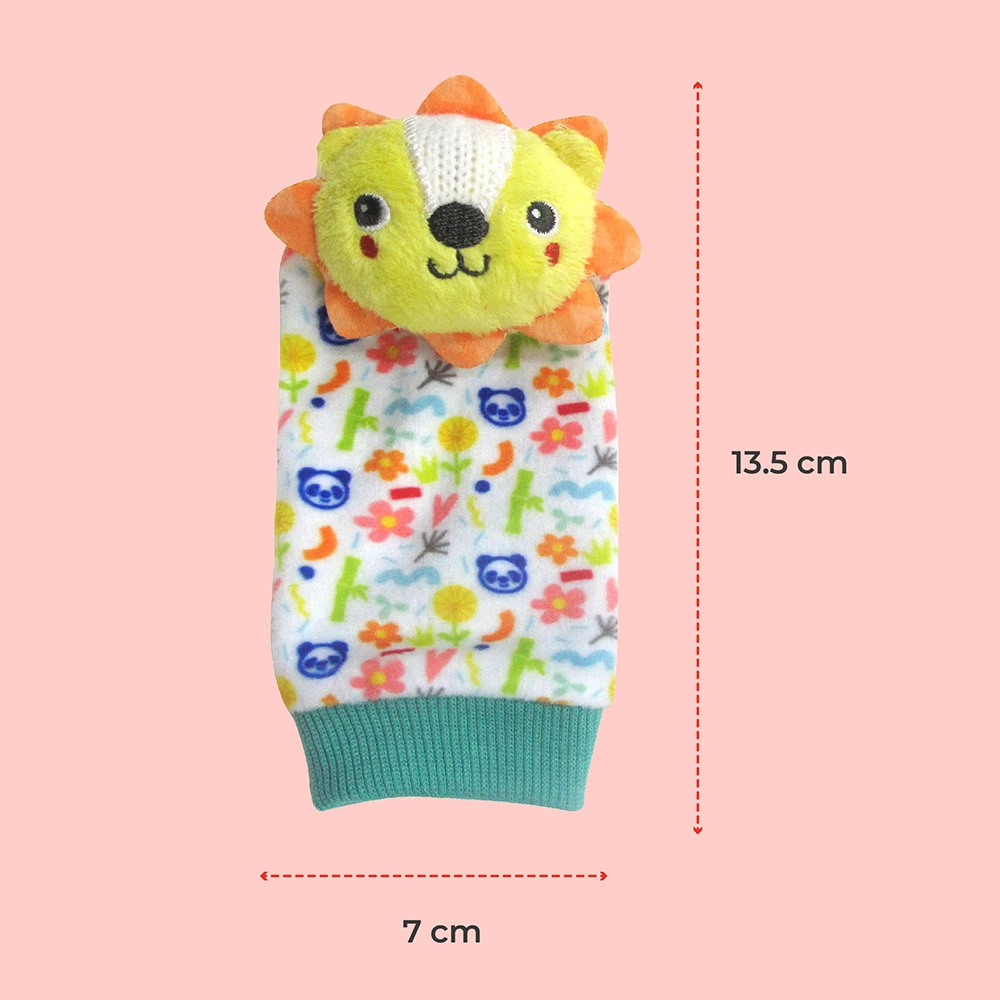 Foot And Wrist Rattle - 0 months fabric 4 pieces