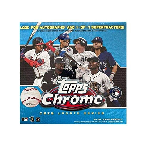 MLB Chrome Update Baseball Mega Box - 2020 7 Packs Per Box