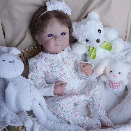 Reborn Baby Doll - 48 cm/18 inch Silicone Girl