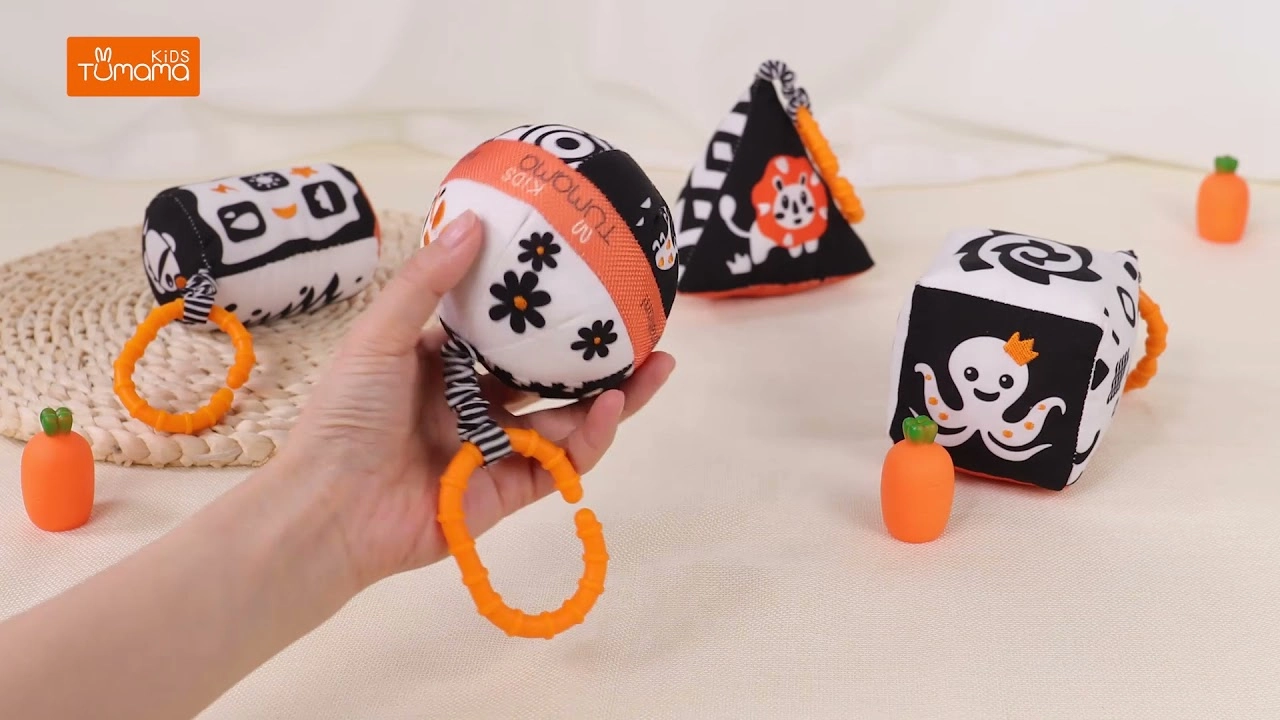 Hanging Rattle Set - Suitable for 3 months and above 4pcs