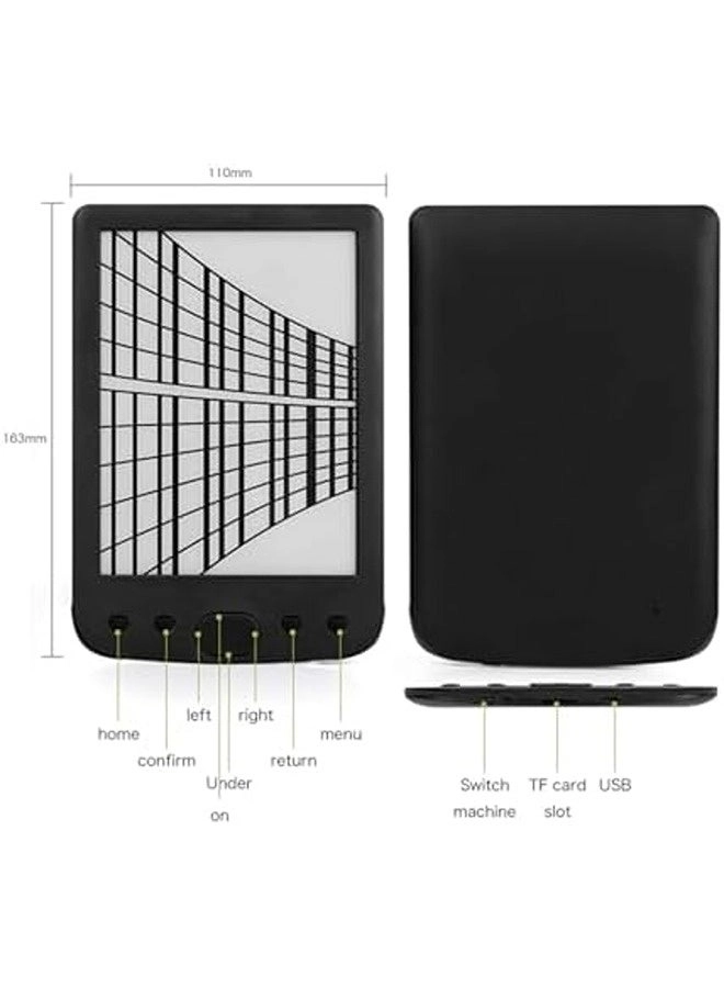 E-Book Reader - 6-inch 8GB