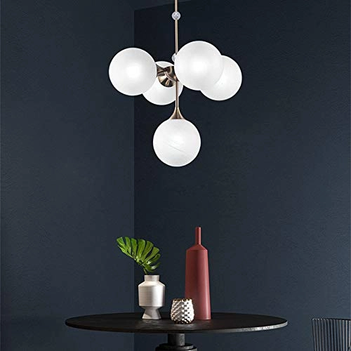 G9 Nordic Creative Glass Bubble Chandelier - 13 head Golden.