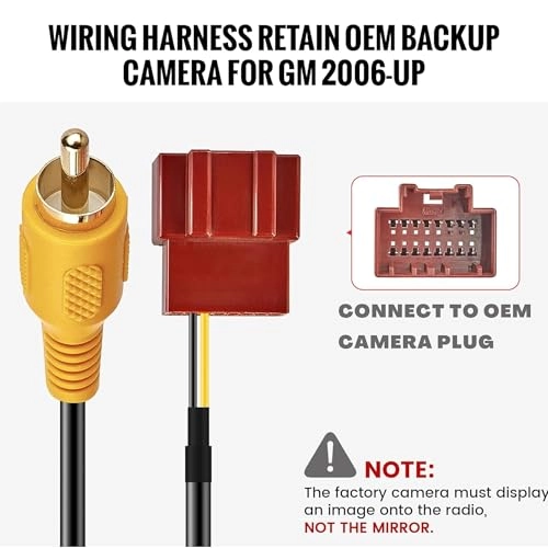 Reverse Camera Retention Wire Harness