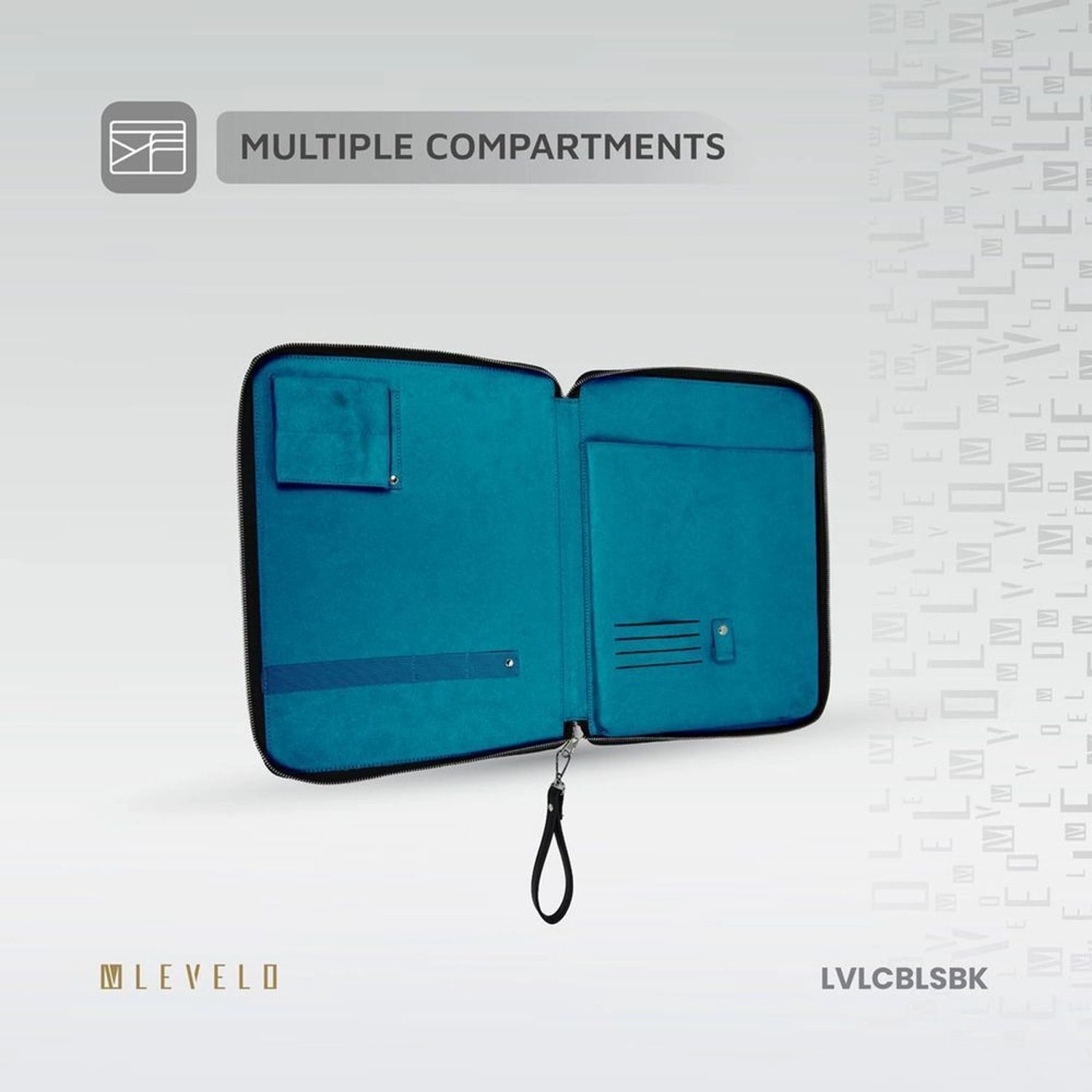 Cristallo Booktype Sleeve for 15-Inch Laptop