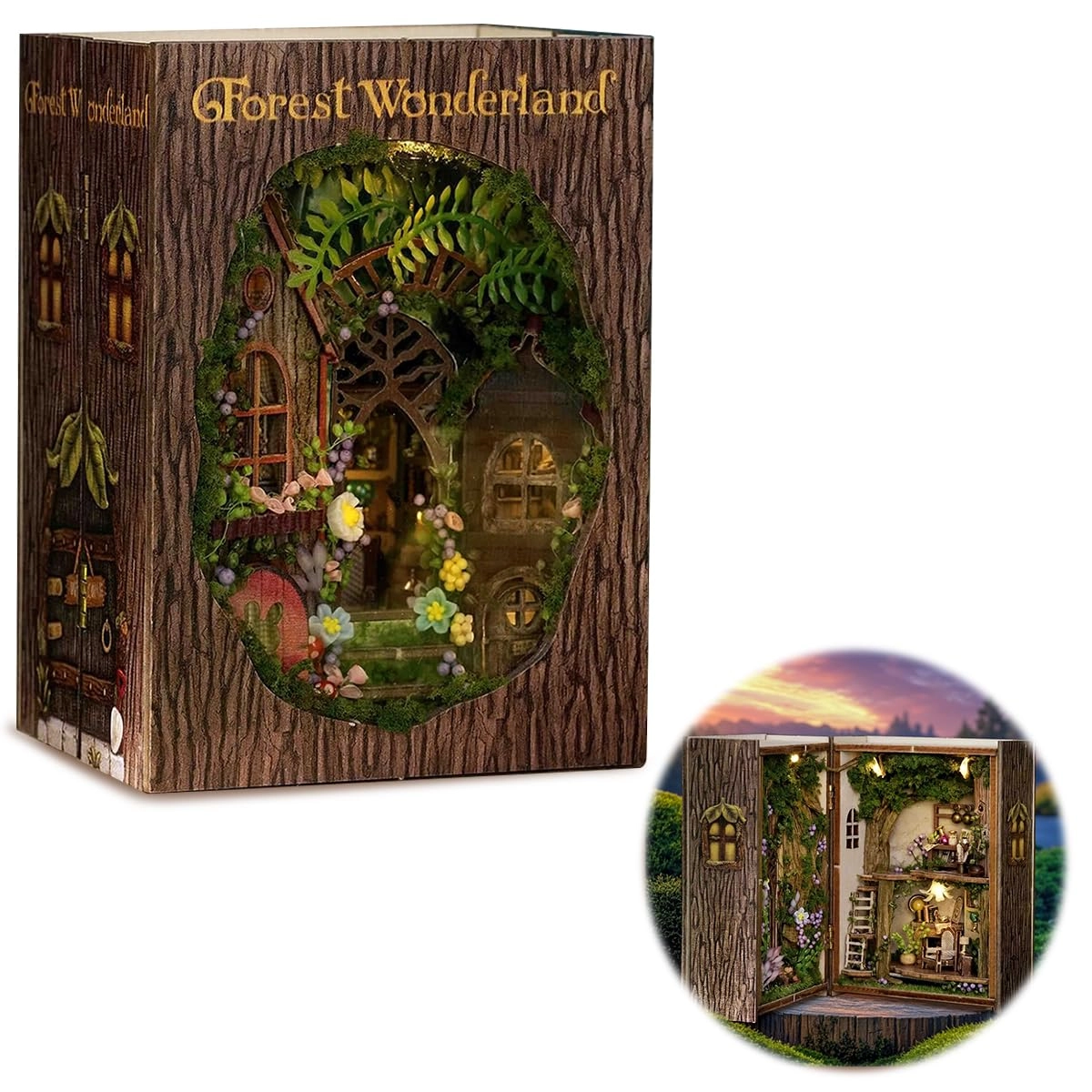 Pansente Miniature House Kit - Forest Wonderland 1:32