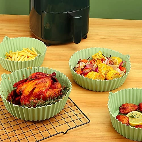 Air Fryer Silicone Pot - food-grade silicone 2 PCS