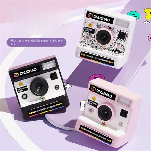 S6 - Kids Instant Camera Printable (Thermal Paper) Front & Rear Dual
