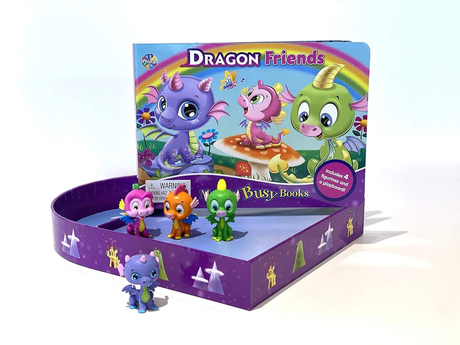 Dragon Friends My Mini Busy Sturdy Board Book - 3 years+