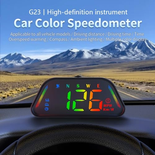 HUD Heads Up Display - Universal Digital GPS Speedometer
