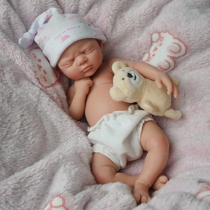 Reborn Baby Doll - 12" Silicone Boy Ages 3+