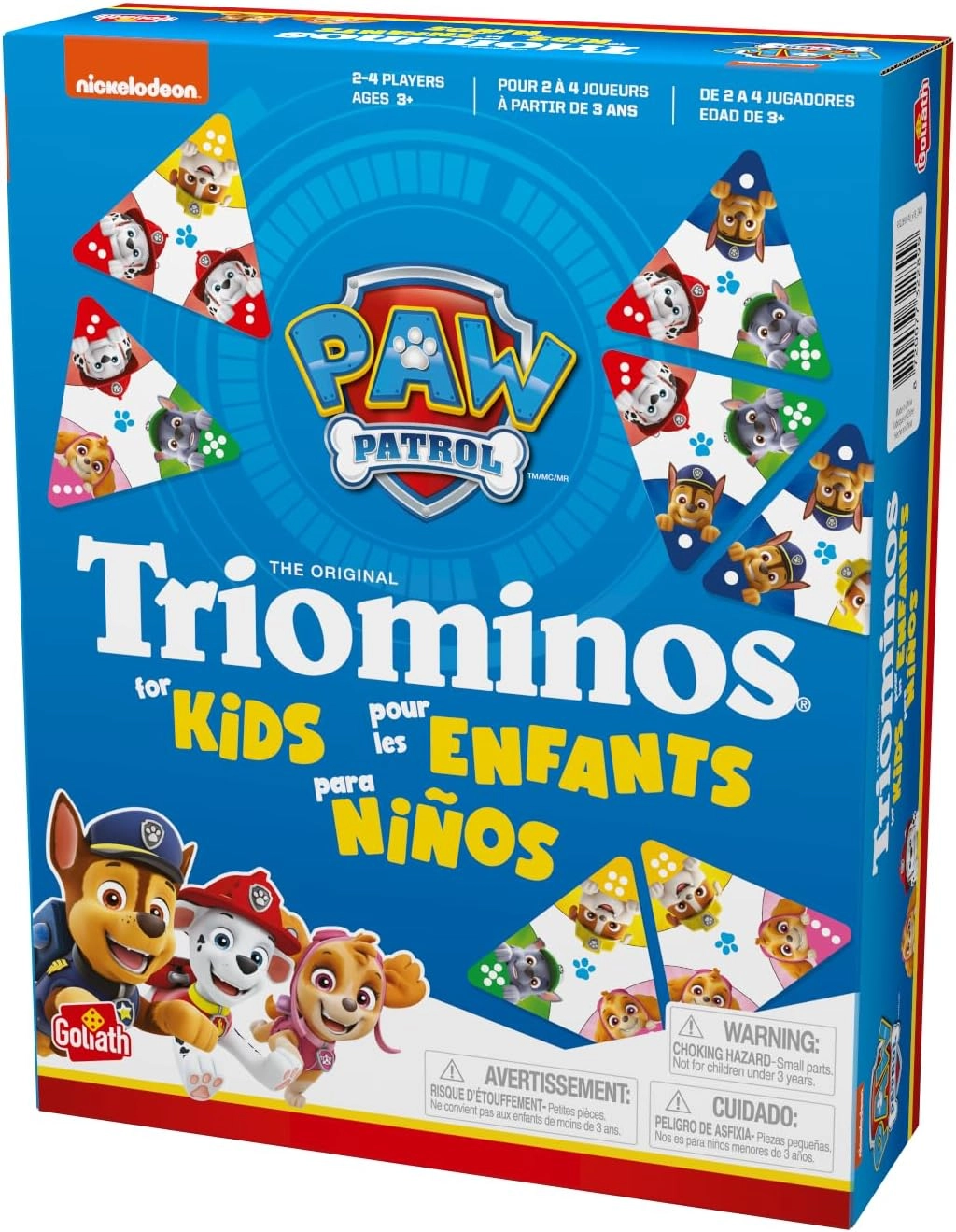 Paw Patrol Triominos - 2-in-1 Matching Game