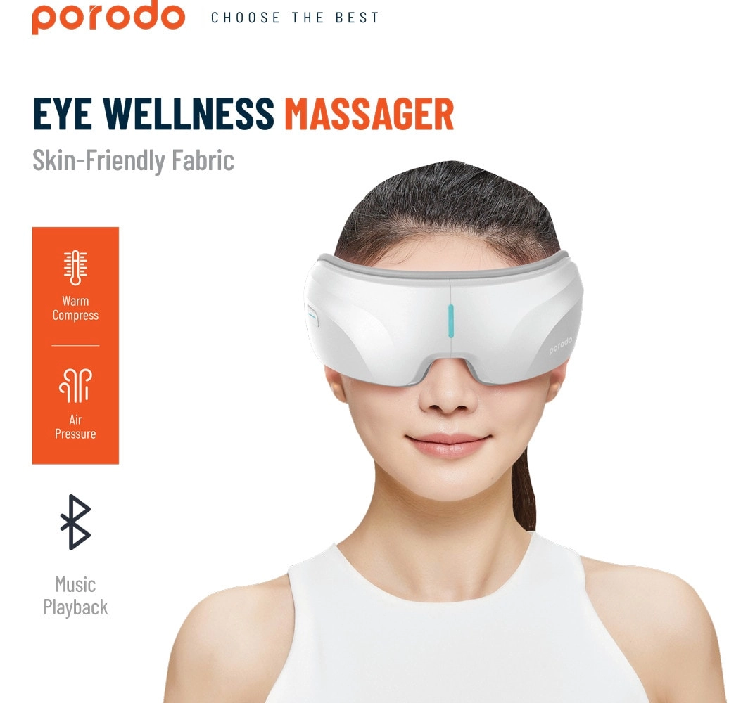 Eye Massager - Rechargeable Heat Bluetooth Music