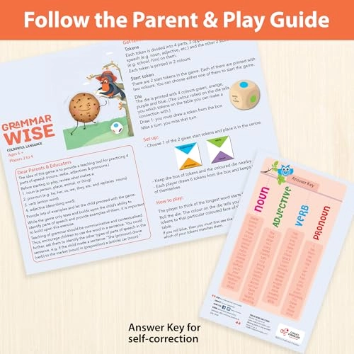 Grammar Wise Game - 6 To 9 Years Old