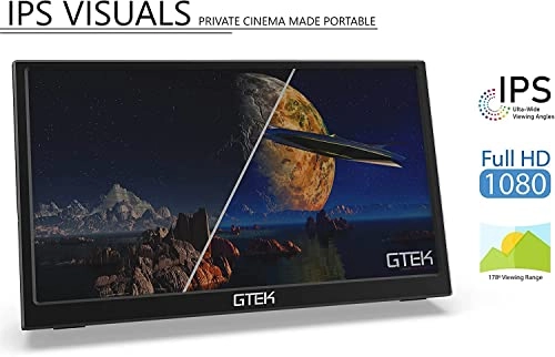 Portable Monitor - GK158PM1 15.8 Inches 1920 x 1080 Pixels