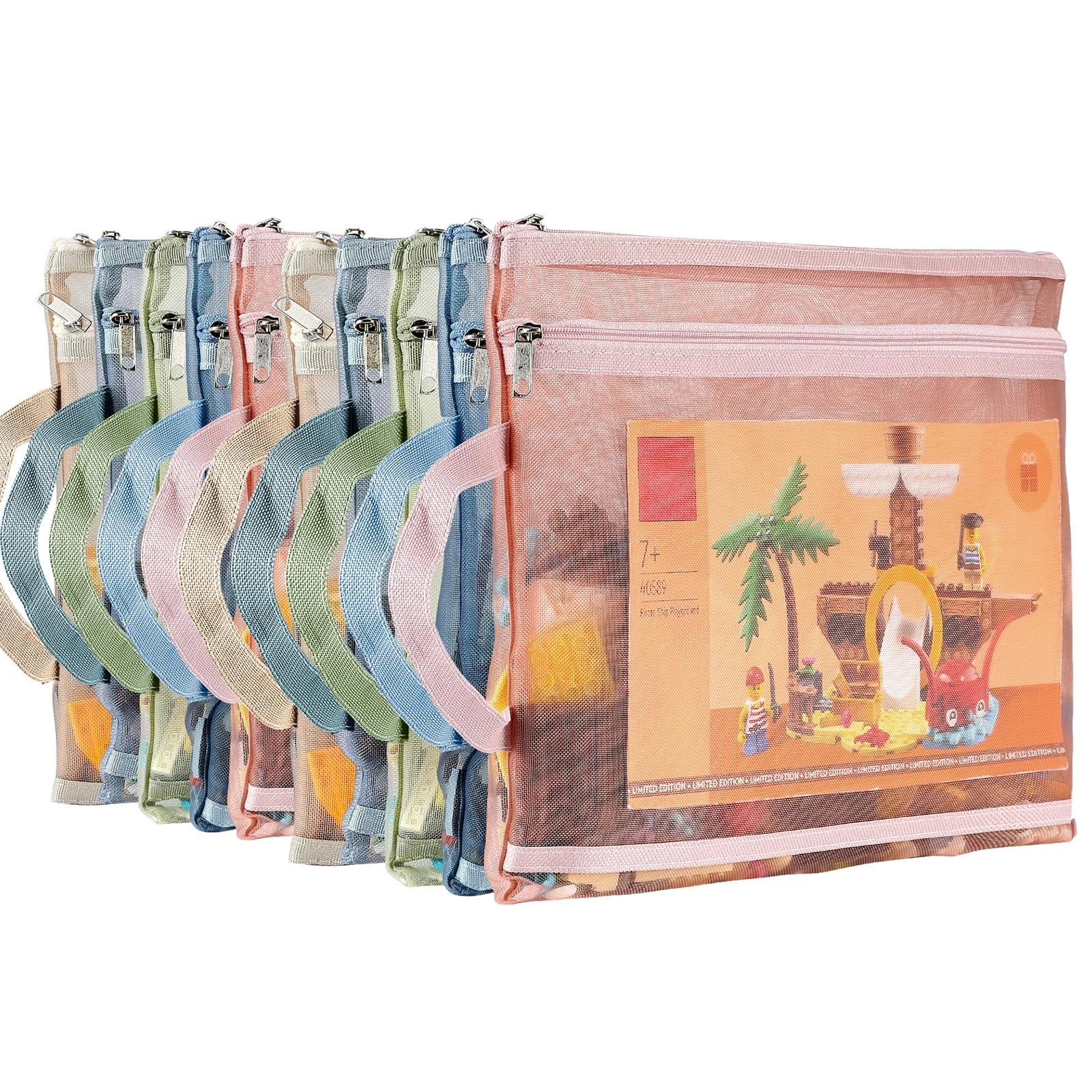 TrueLux Mesh Zipper Pouch - Nylon 2L