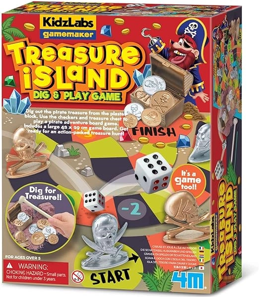 Treasure Island Dig & Play Kit - STEM - 5 years+