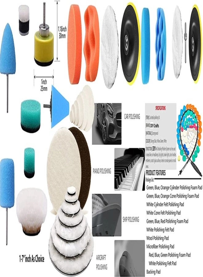 Buffing and Polishing Pad Kit