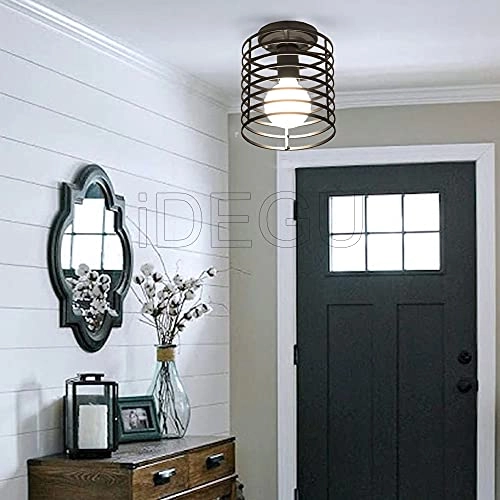 Geometric Cube Ceiling Light