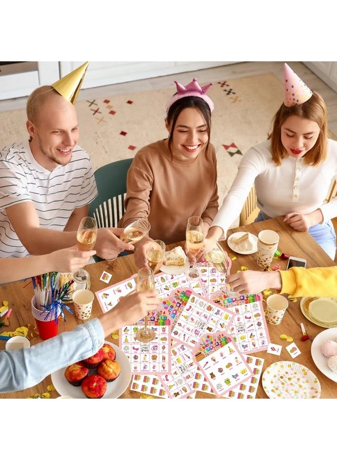 Birthday Bingo Game Cards