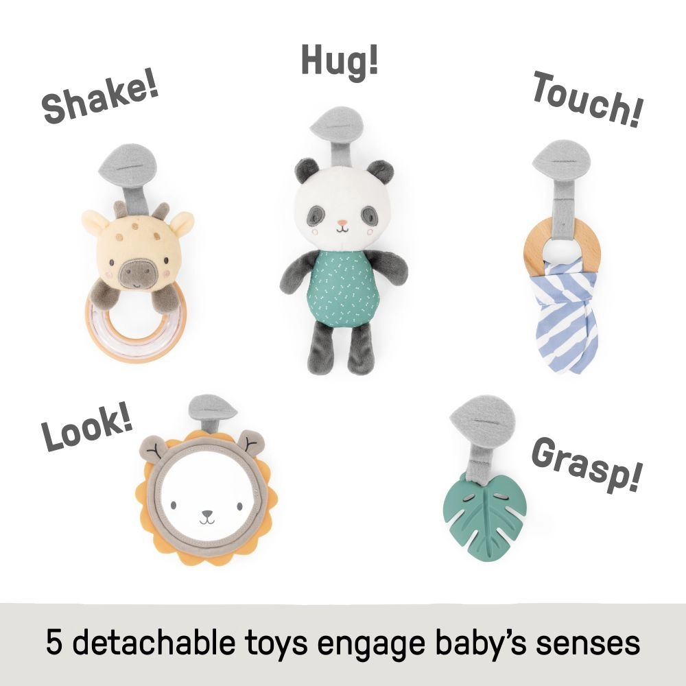 Every Season Plush Lambswool Play Gym - 0 months