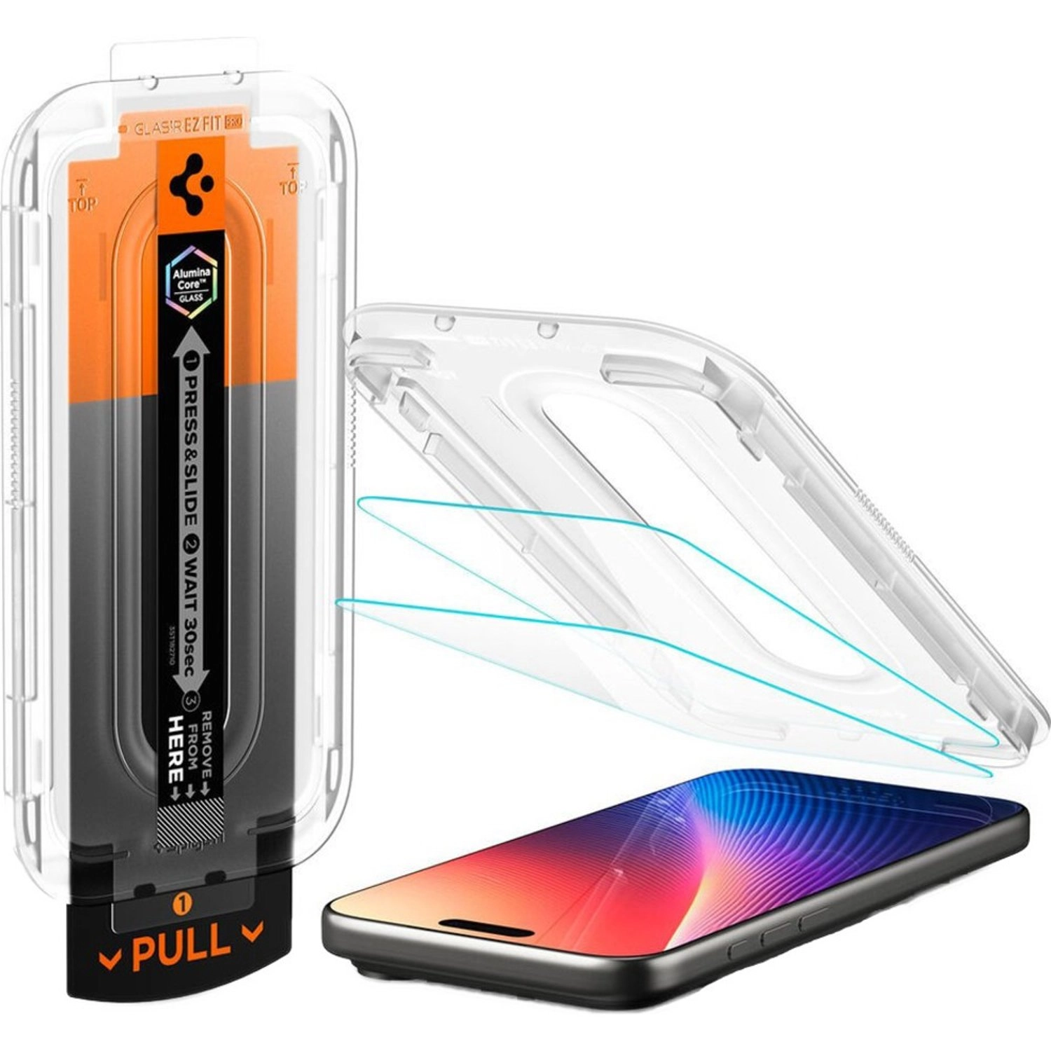 Spigen HD Tempered Glass Screen Protector for iPhone 17 Pro