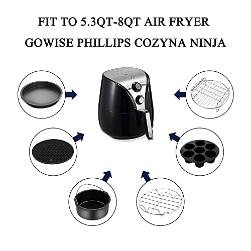 Air Fryer Accessories - Stainless Steel 12PCS