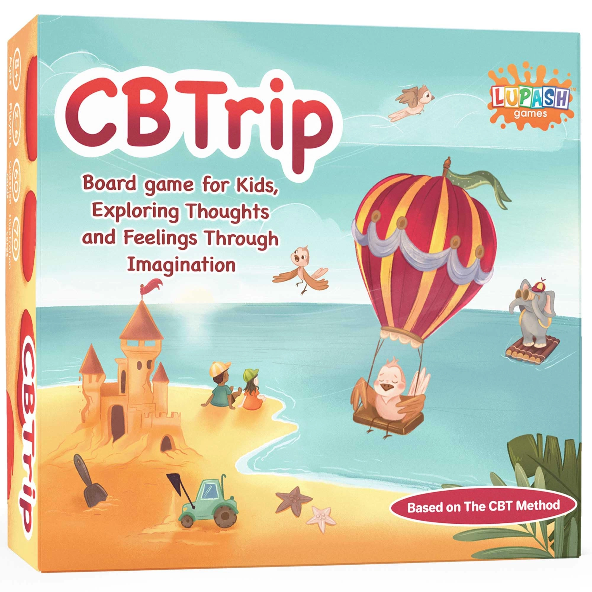 Lupash Games CBTrip Therapy Game - 8 years and up