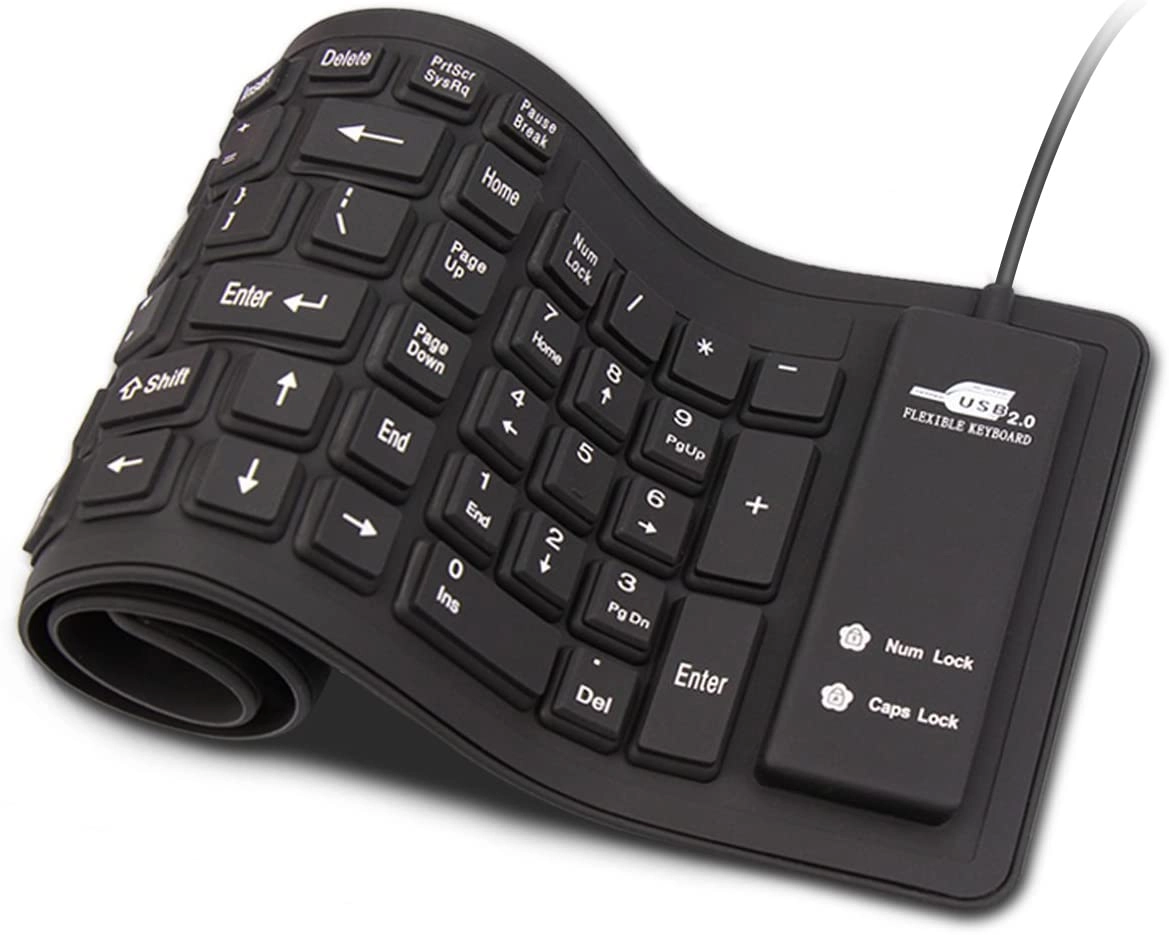 sungwoo Foldable Silicone Keyboard