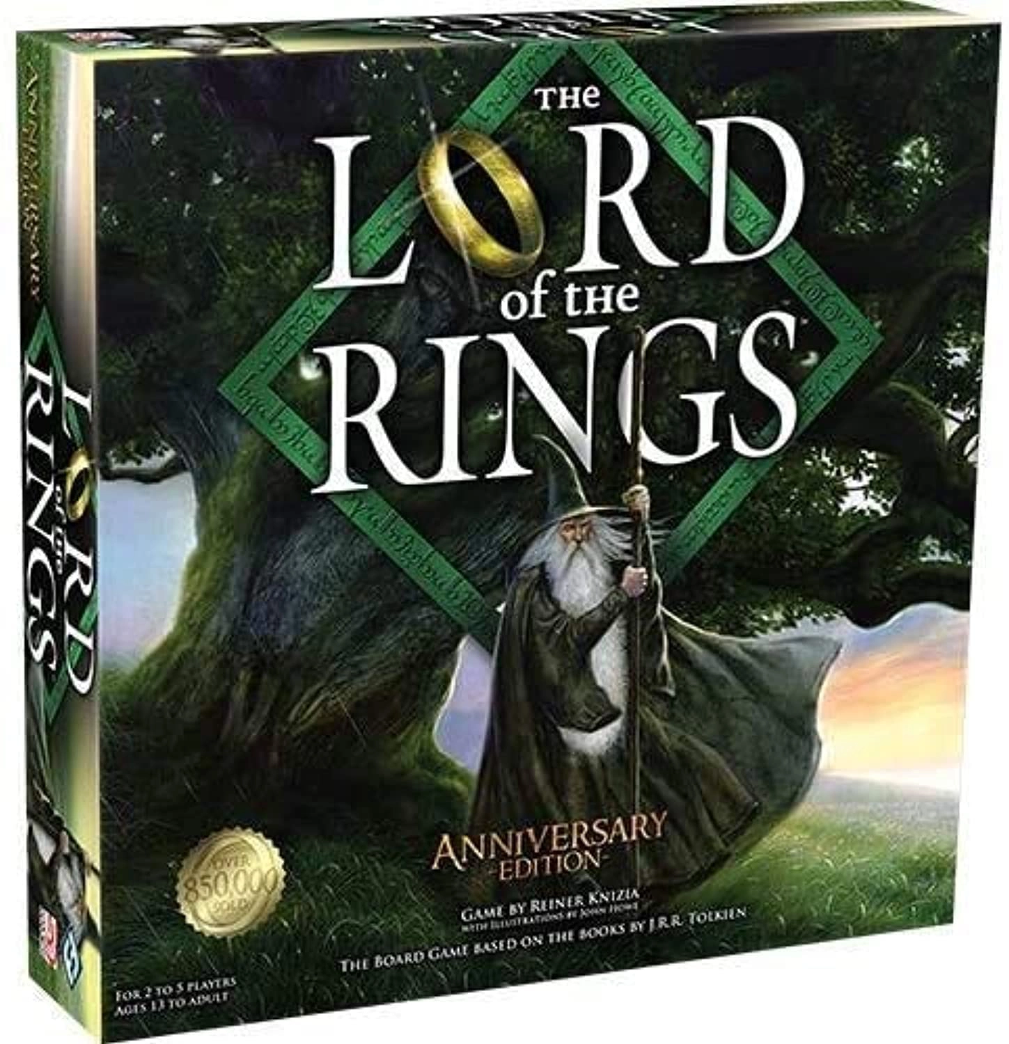 Fantasy Flight Games The Lord Of The Rings: The Board Game Anniversary Edition - Cooperative Game