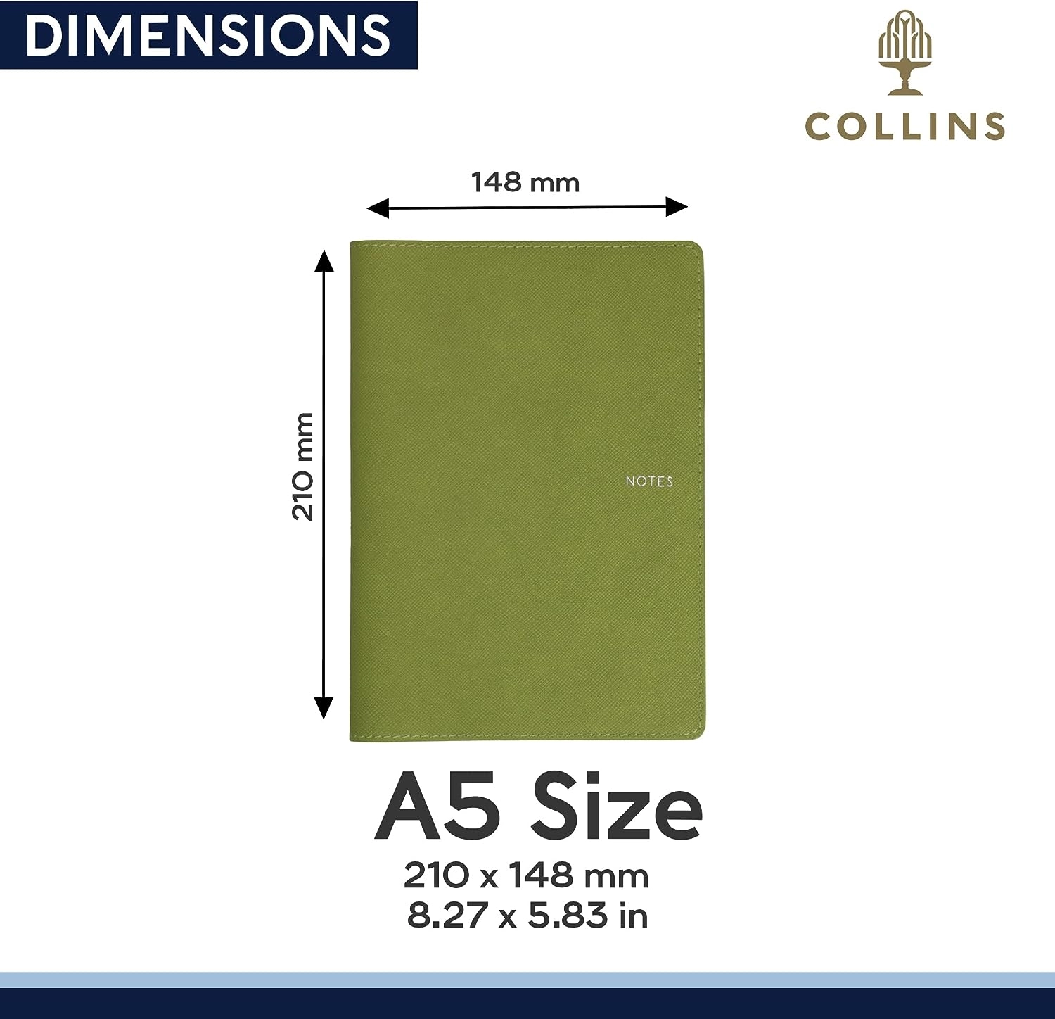 Melbourne A5 - Lined 192 Pages