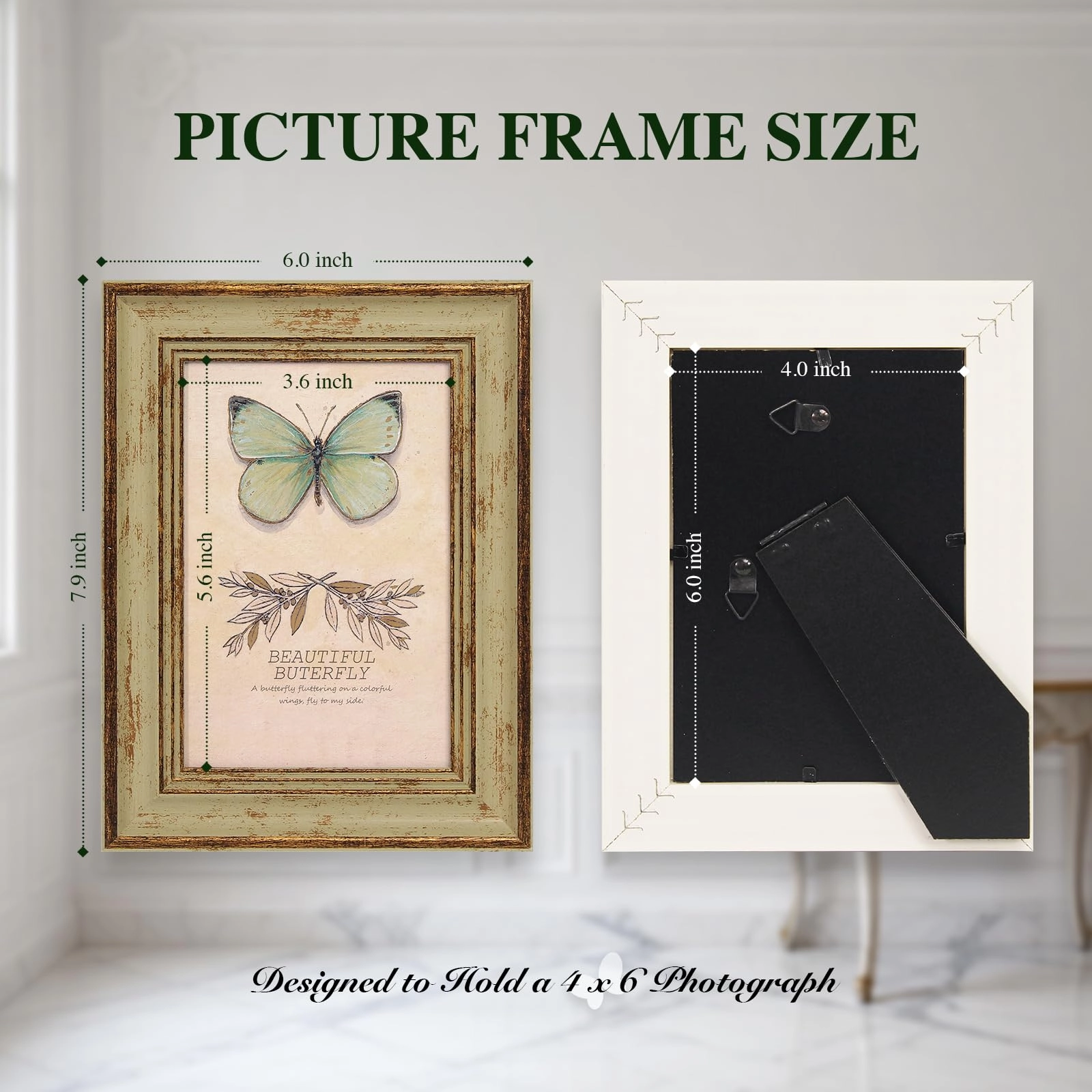Picture Frame - 4x6 Pack