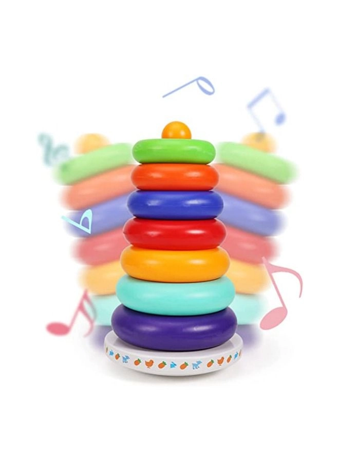 Rainbow Ring Stacking Toy
