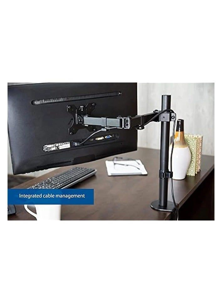 Monitor Mount Arm - Single 20 to 32 inches 75x75mm and 100x100mm