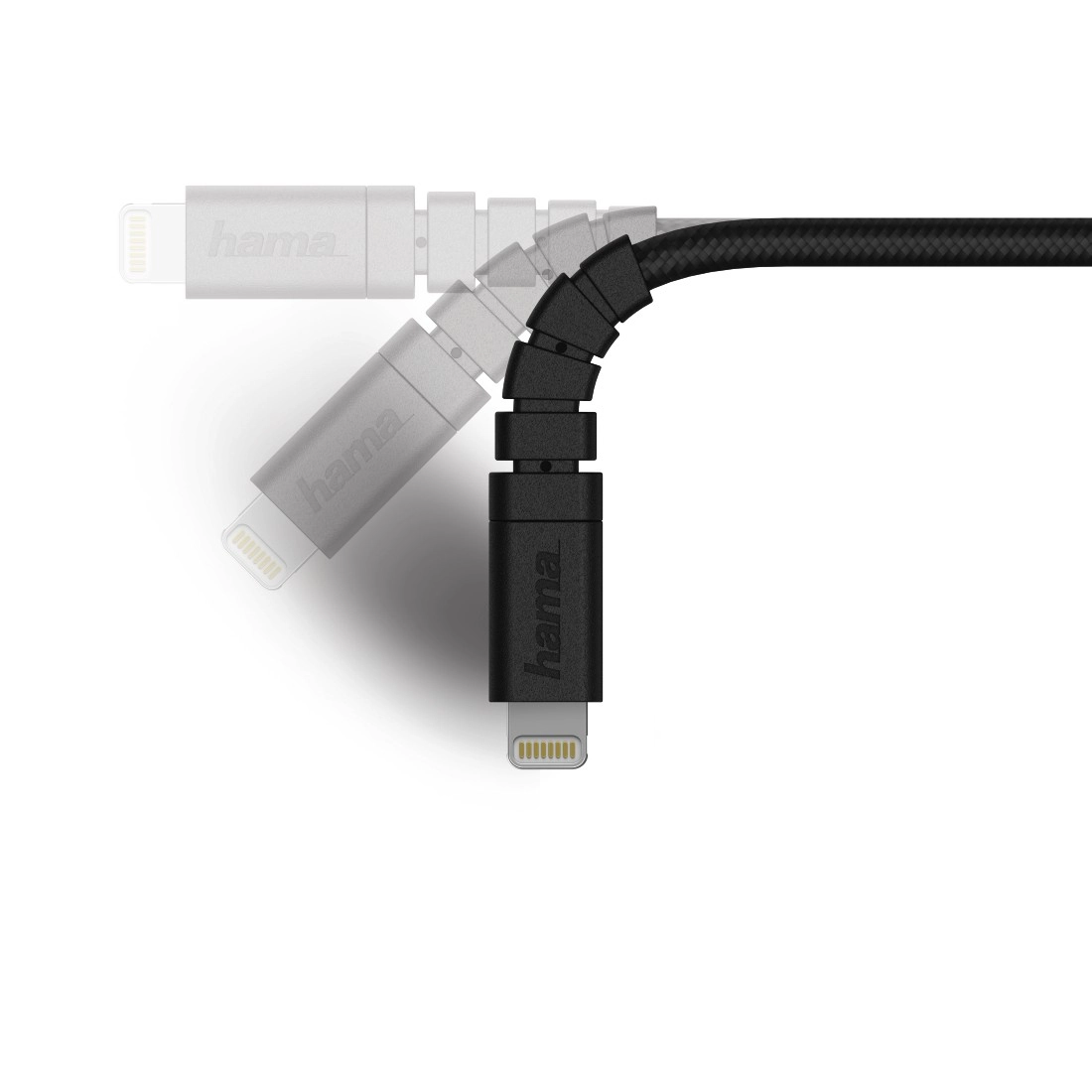 Metal charging / data cable - Lightning 1.5m