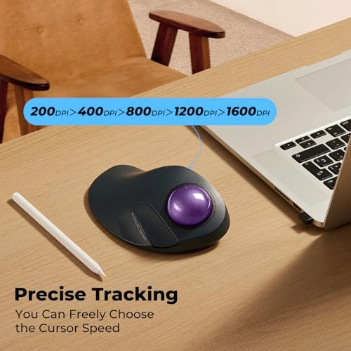 Trackball Mouse - Bluetooth USB