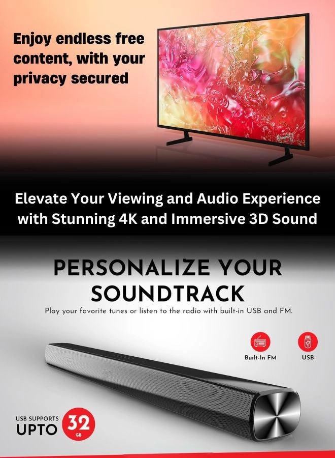 55DU7000+SOUNDBAR - 55 inch