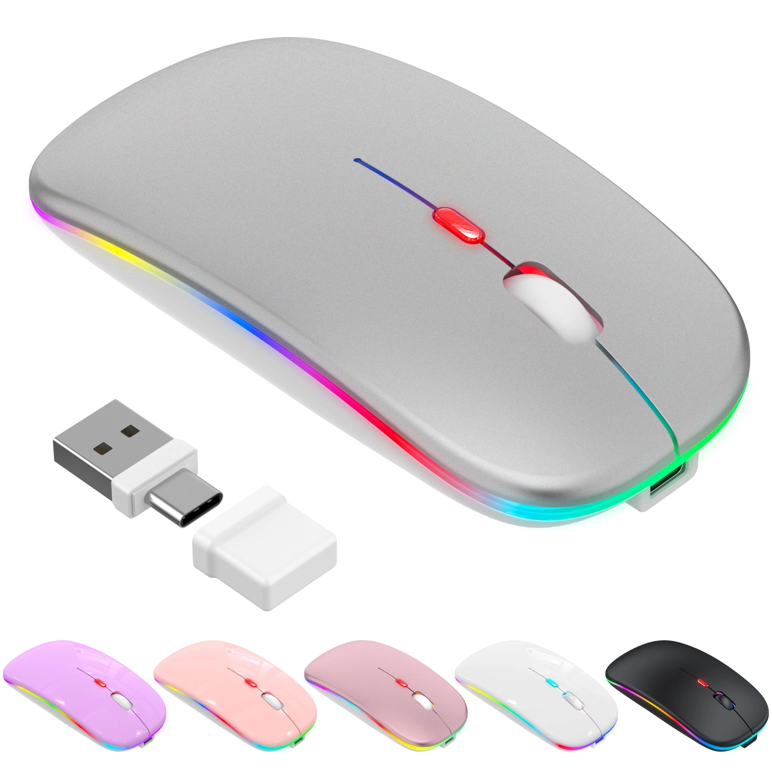 Azmall Online Inc Rechargeable Mouse - Bluetooth