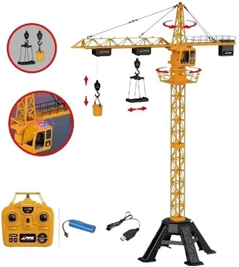 COLORLAND LETS PLAY Tower Crane Z6816Ay - 2.4G Remote-controlled