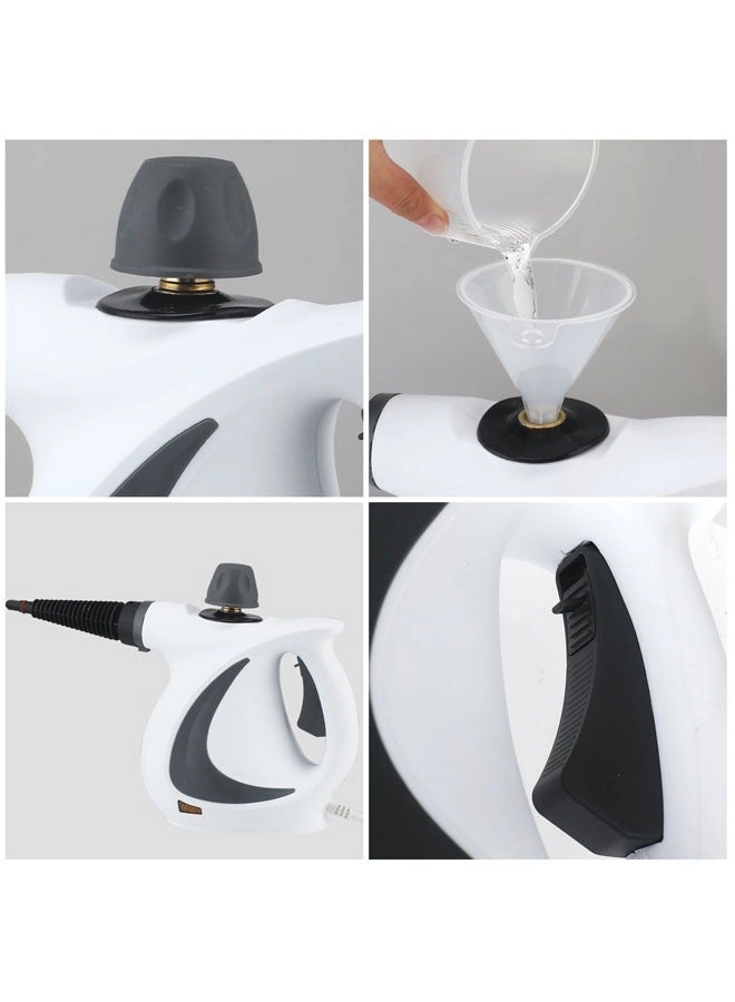 Handheld Pressurized Steam Cleaner - 900-1050W 220°F-230°F