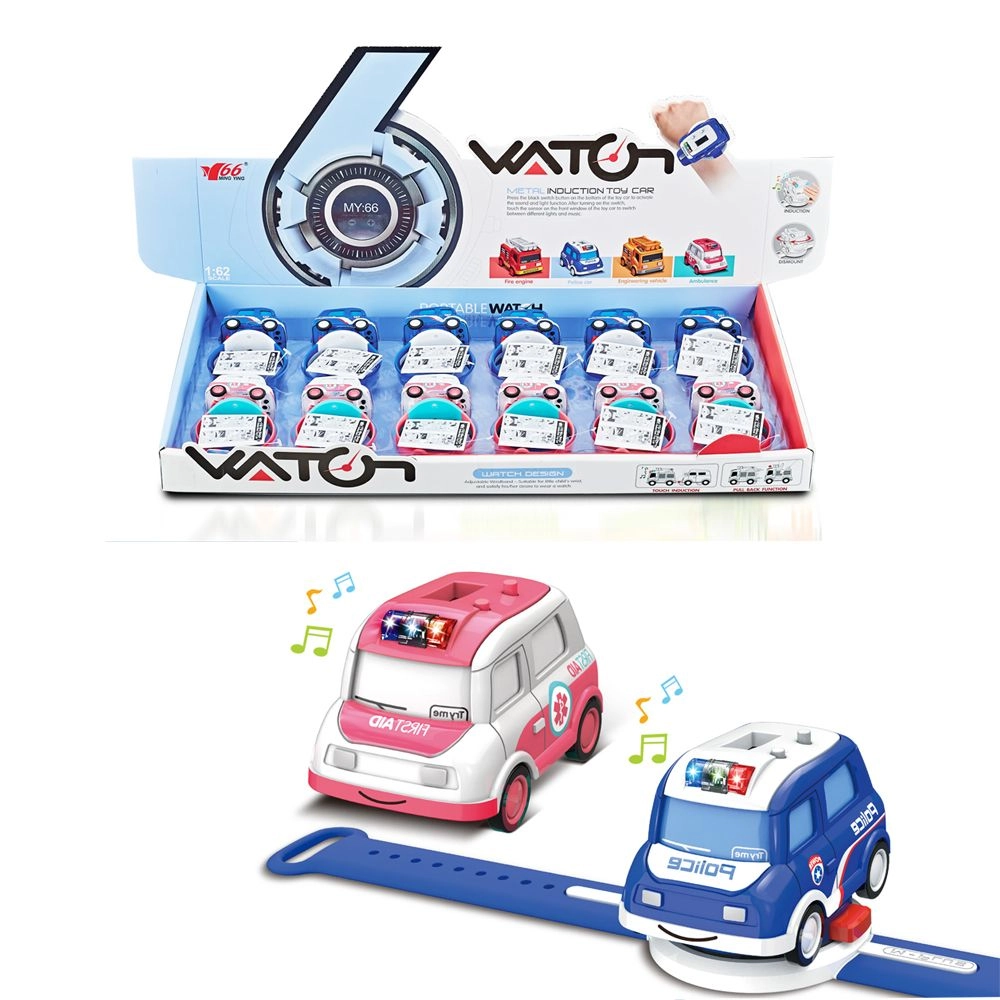 1:62 Alloy Watch Q Bus Car - 3 +