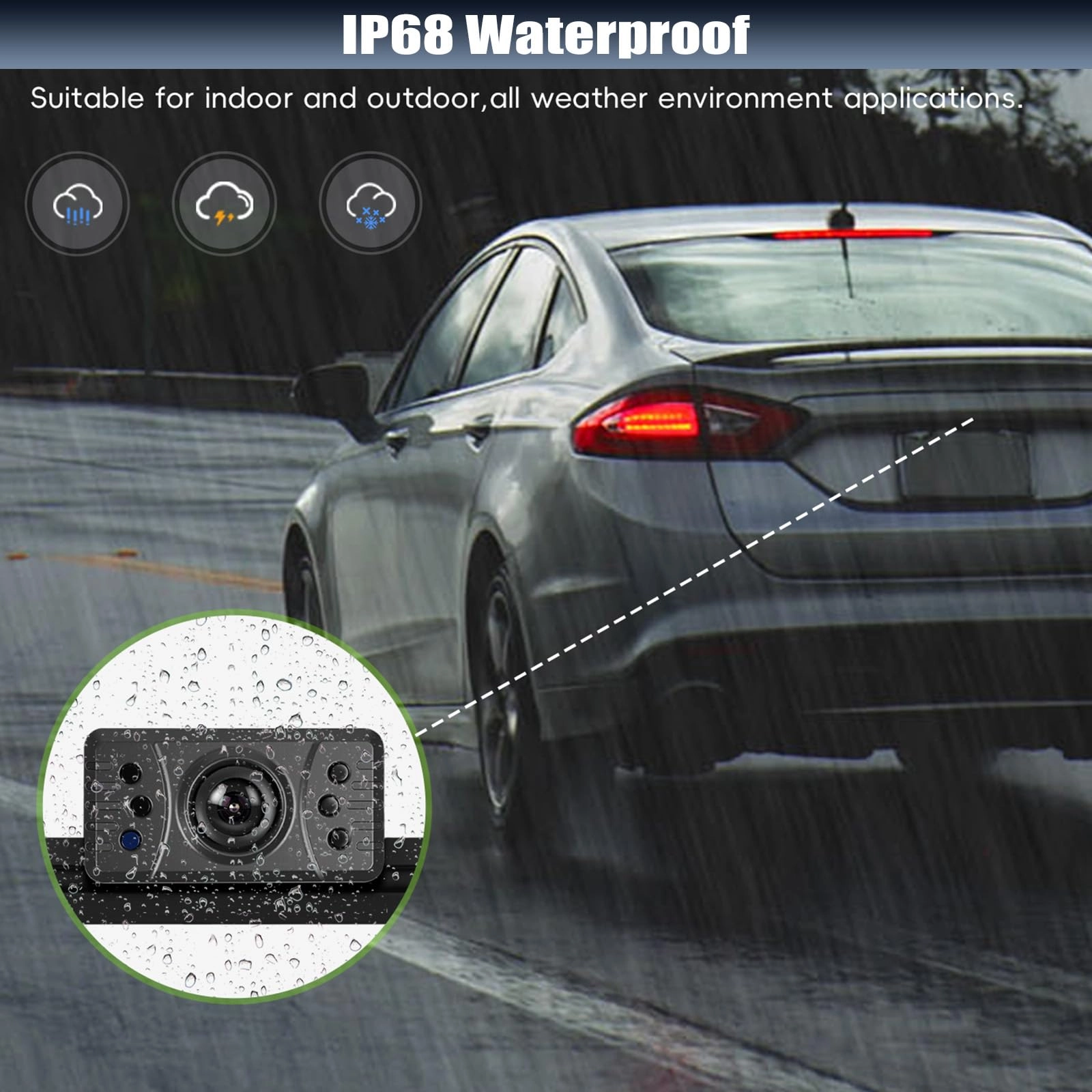 Wireless Reversing Camera - Night vision Wireless 1080P
