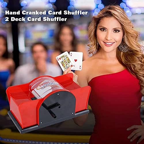 Playing Cards Shuffler - Hand Crank Manual
