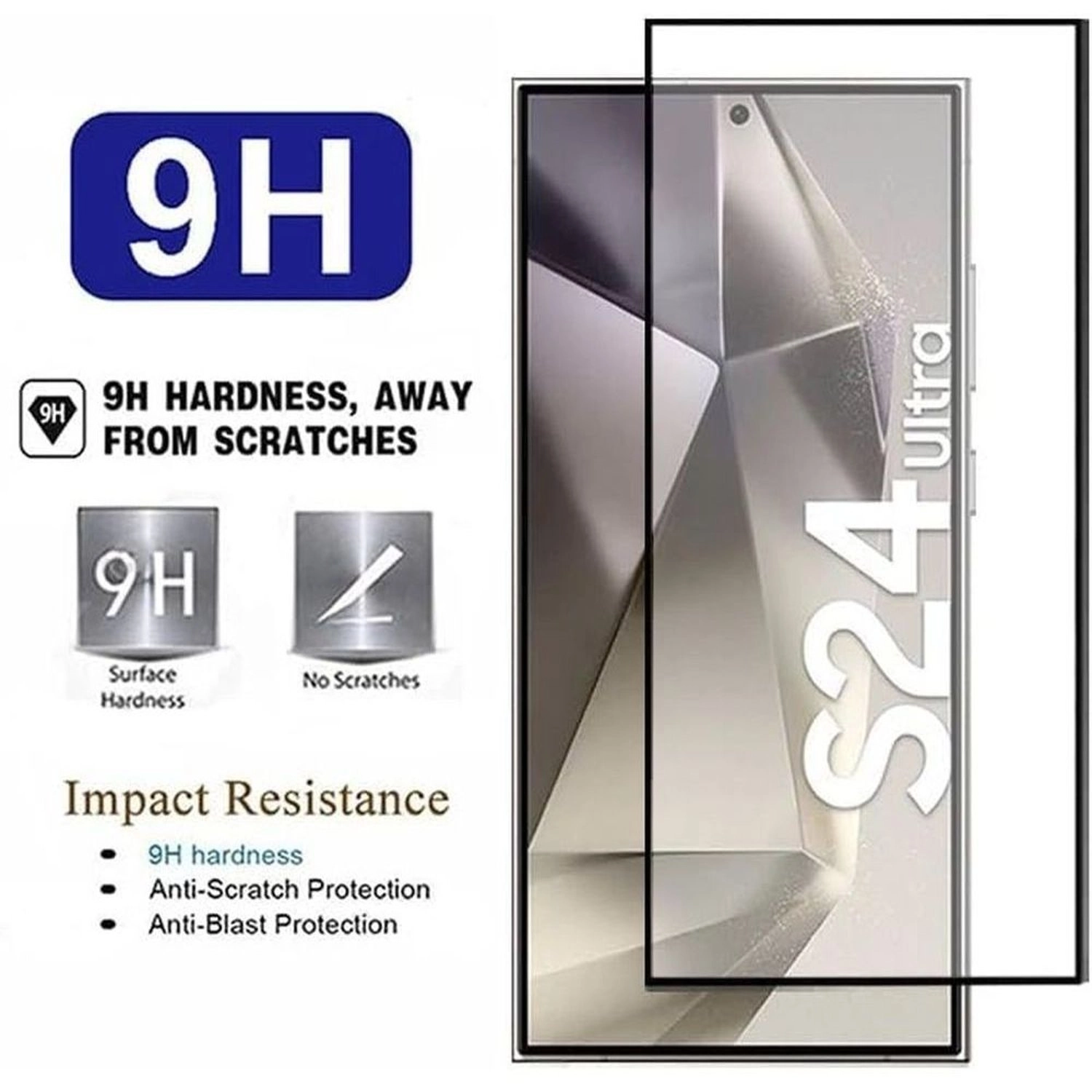 Clear Screen Protector for Samsung Galaxy S24 Ultra