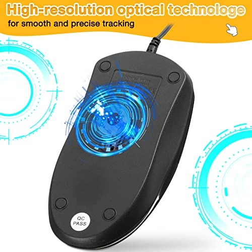 1000DPI 3-button USB Mouse - Wired