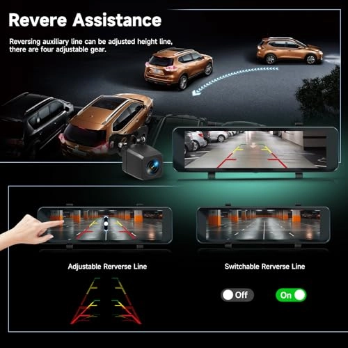 Dashcam - 4K (3840 x 2160 pixels) + 1080p (1920 x 1080 pixels)