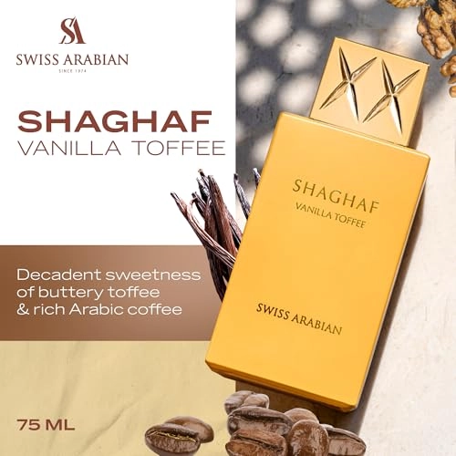 Shaghaf Vanilla Toffee Eau de Parfum 75ml