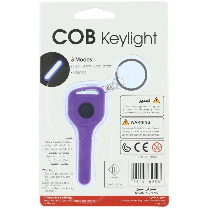 Key Shaped Pocket Light - LED 30lm