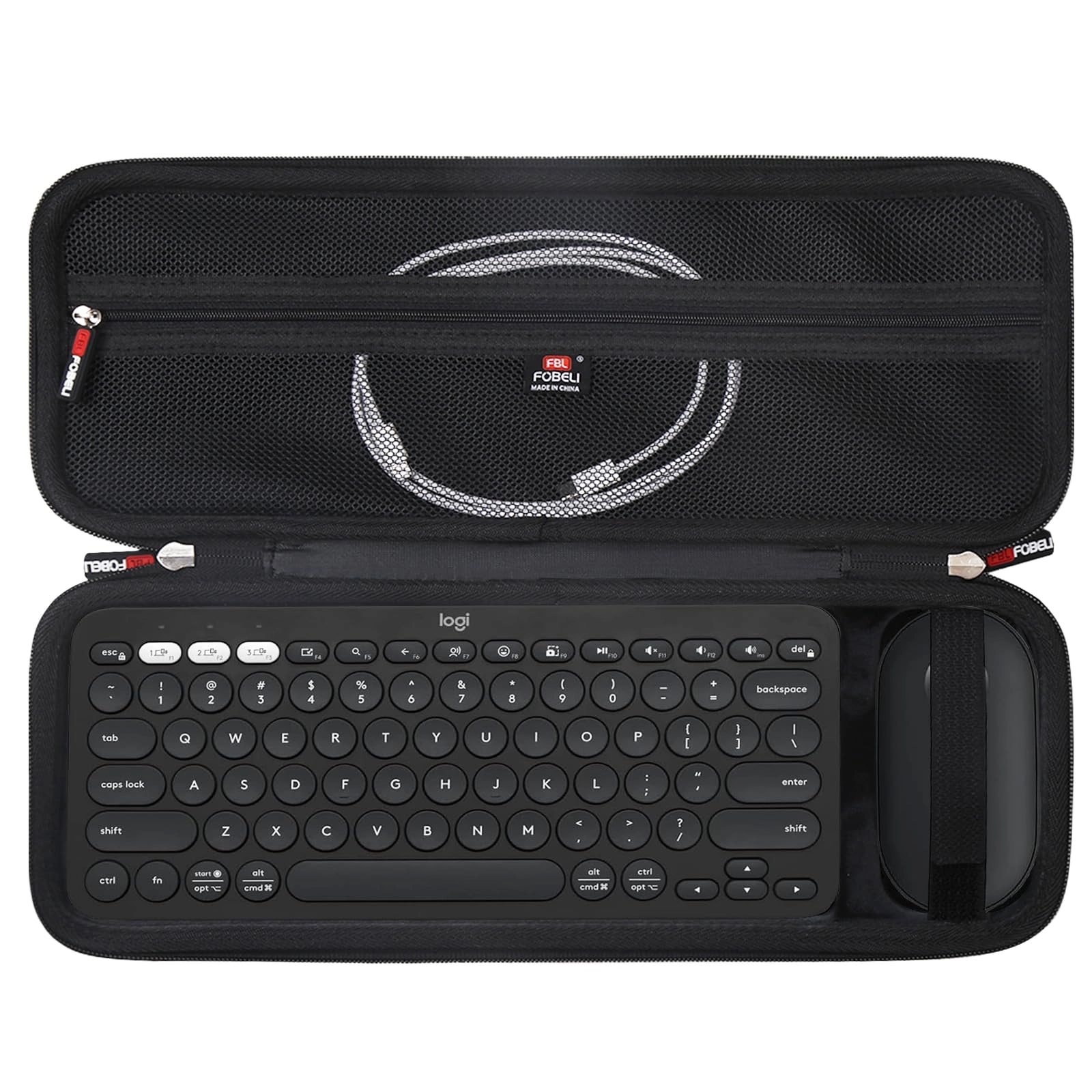 FBLFOBELI Hard Case for Logitech Pebble 2 Combo