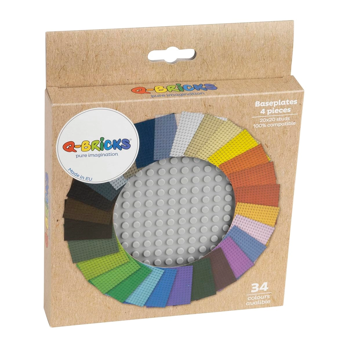 Classic Baseplate - 4 pcs